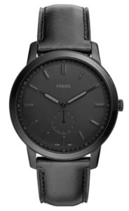 Fossil The Minimalist Two-Hand Black Watch