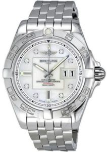 Breitling Galactic 41 Diamond Mother of Pearl