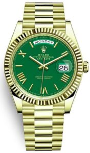 Rolex Day-Date 40 Green Dial