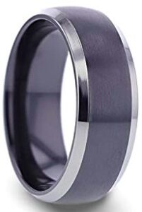 Thorsten Black Titanium Ring