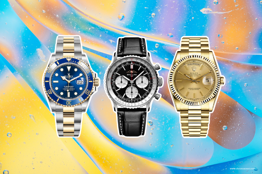 Wristwatch Wars Breitling vs Rolex Face-off