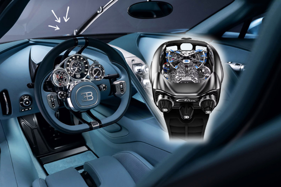 High-End Watches Inspired Bugatti’s New Hypercar